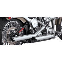 VANCE & HINES 3" Twin Slash Slip-On Muffler Chrome 16335