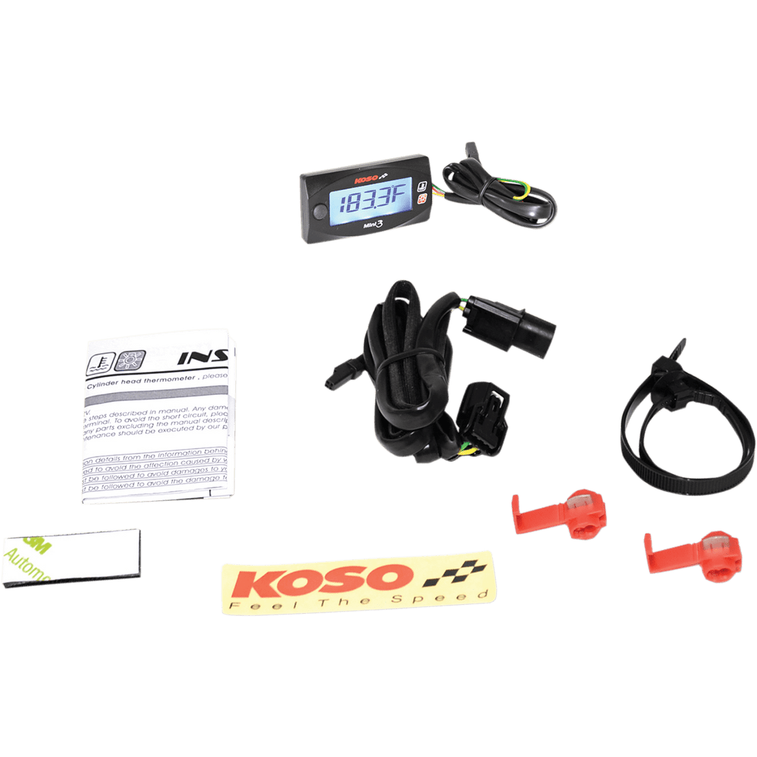 KOSO NORTH AMERICA Cylinder Head Temperature Meter BA003245