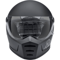 BILTWELL Lane Splitter Helmet Flat Black Factory Medium 1004638103