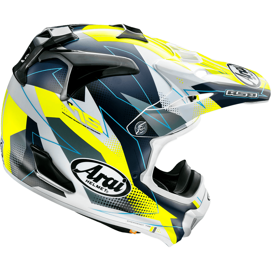 ARAI HELMETS VX-Pro4 Helmet Resolute Yellow Small 01108483