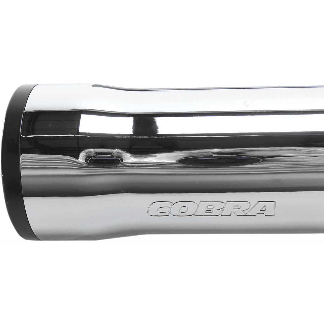 COBRA 3" RPT Mufflers for '00-'06 Softail Chrome 6054