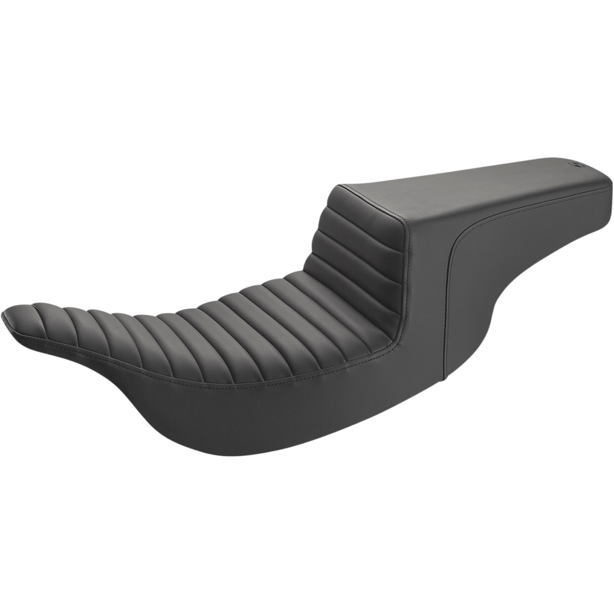 SADDLEMEN Step-Up Seat Front Tuck-n-Roll Black 89707171