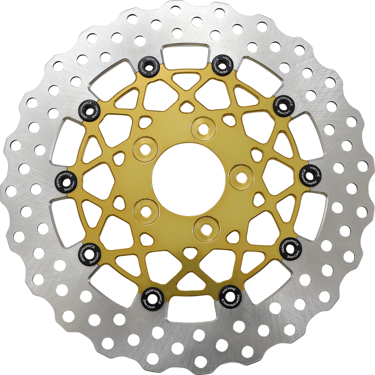 PERFORMANCE MACHINE PM Speedstar Rotor Front 11.5" Gold 01331538SG