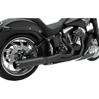 BASSANI XHAUST B1 2:1 Exhaust Black 1S18RB