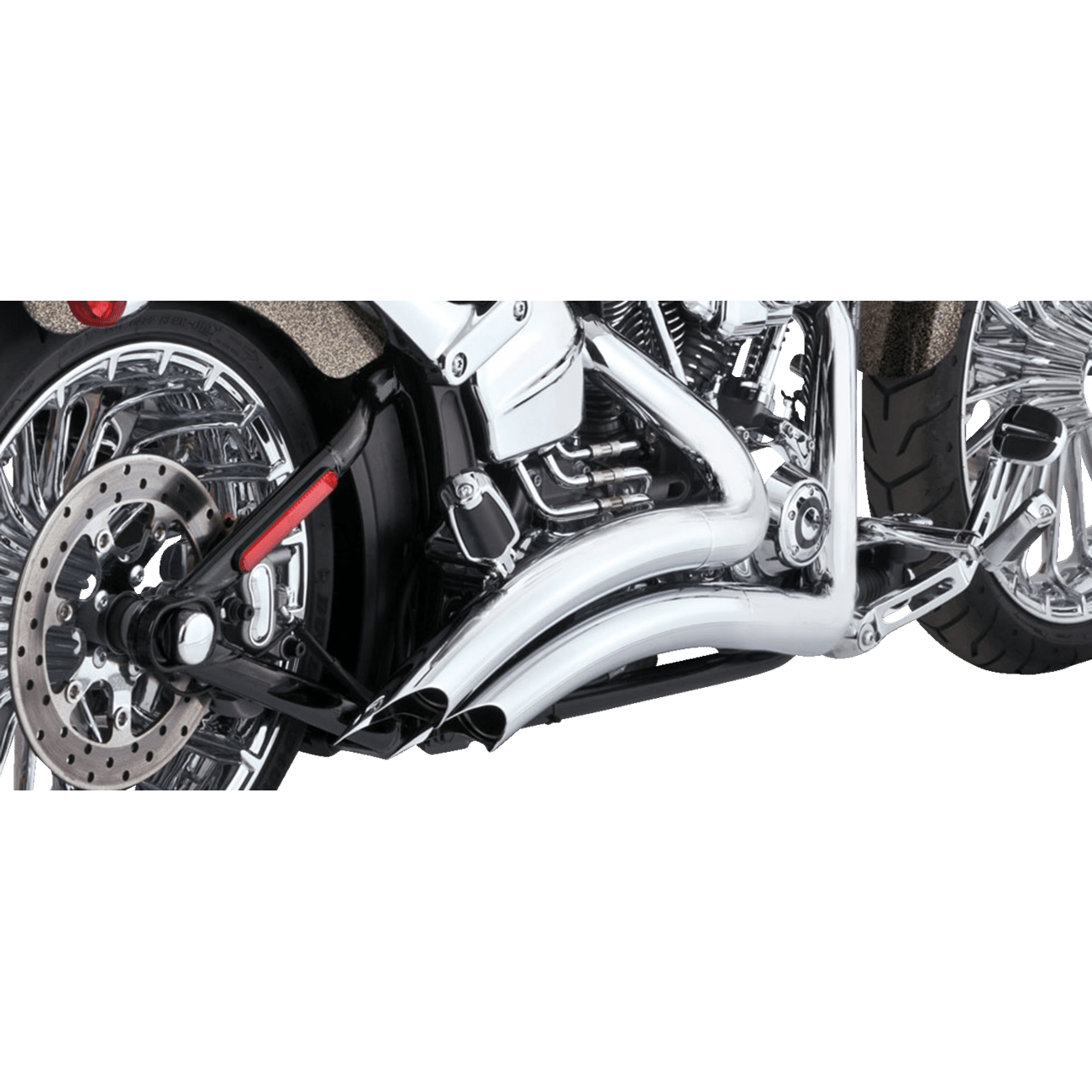 VANCE & HINES Big Radius Exhaust System Chrome 26365