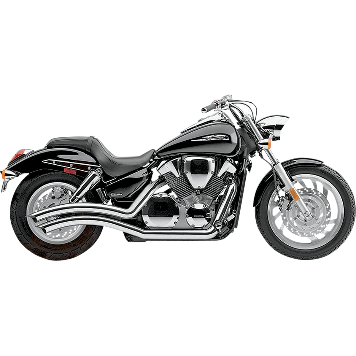 COBRA Speedster Swept Exhaust Chrome VTX1300C 1230