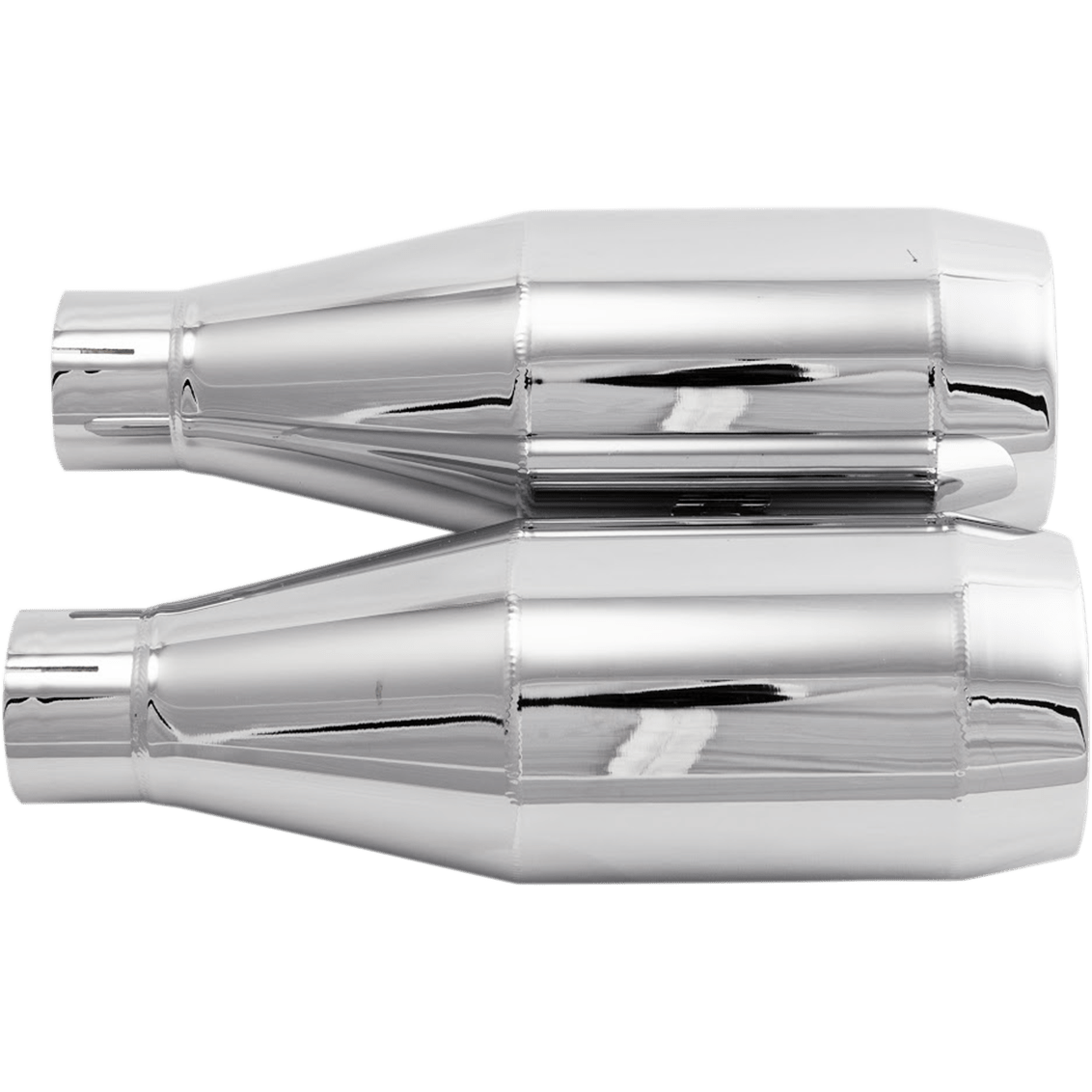 TRASK Slip-On Mufflers Chrome TM3042CH