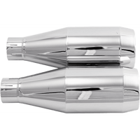 TRASK Slip-On Mufflers Chrome TM3042CH