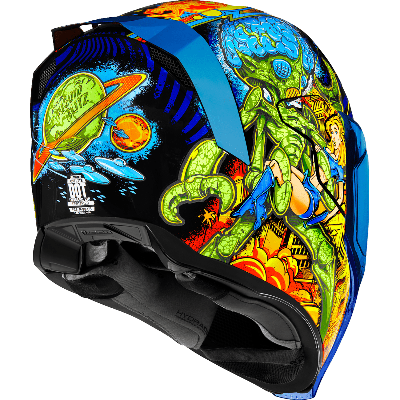 ICON Airflite™ Helmet Bugoid Blitz Blue XS