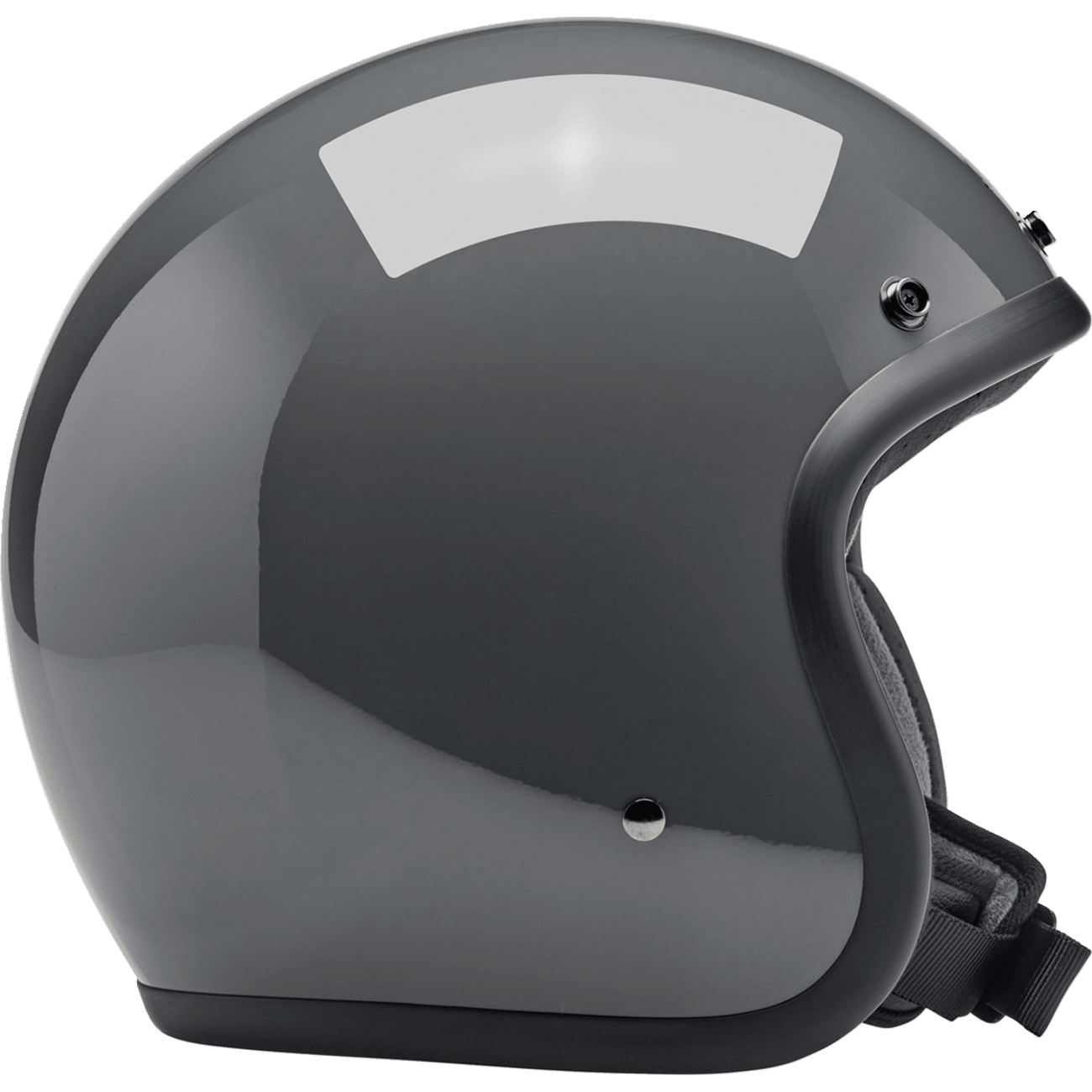 BILTWELL Bonanza Helmet Gloss Storm Gray XS 1001165201