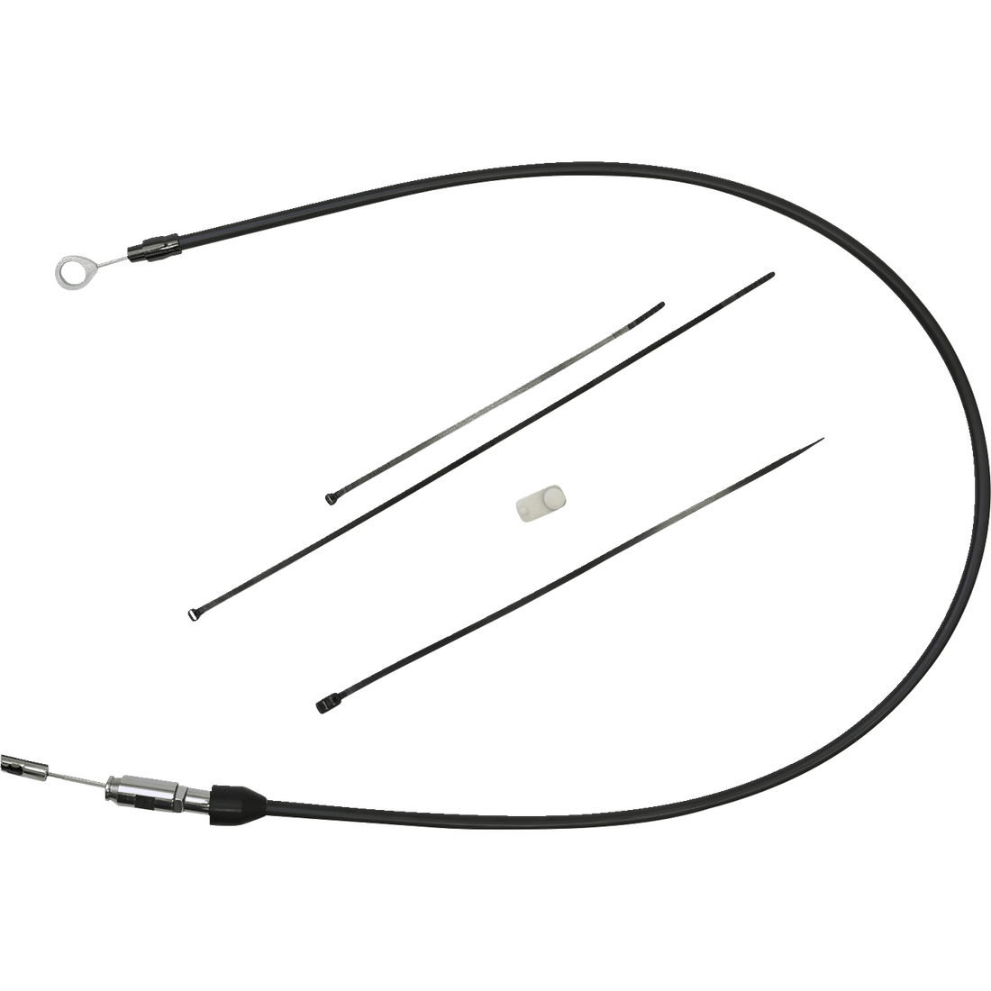 DRAG SPECIALTIES Clutch Cable Upper 46" Black/Black