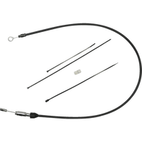 DRAG SPECIALTIES Clutch Cable Upper 46" Black/Black