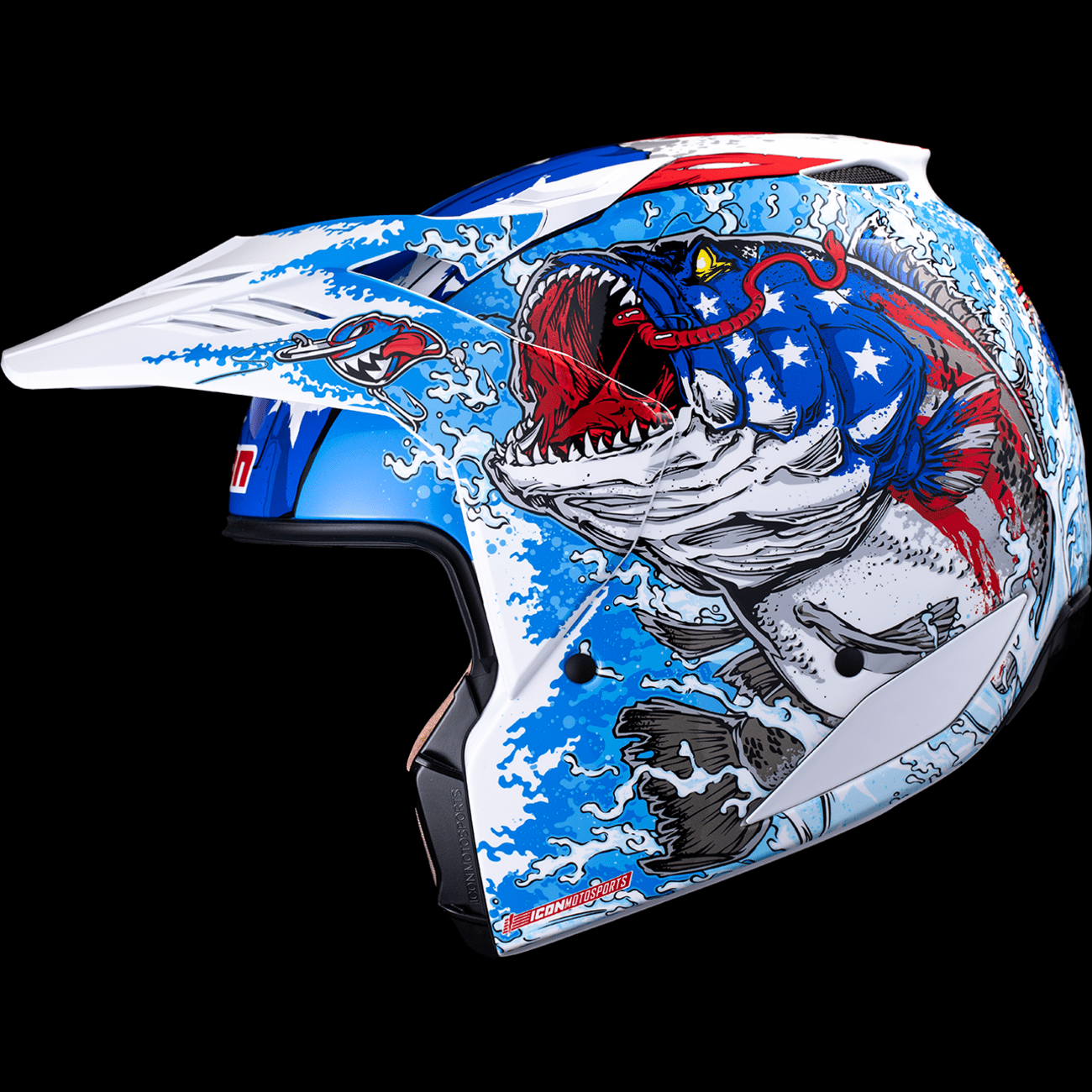 ICON Elsinore™ Helmet American Basstard Blue XS