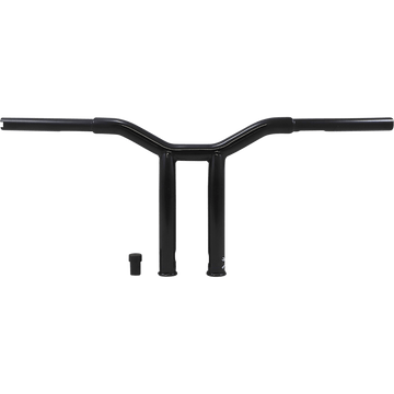 BURLY BRAND Handlebar Dominator Raked 10" Black B126051B