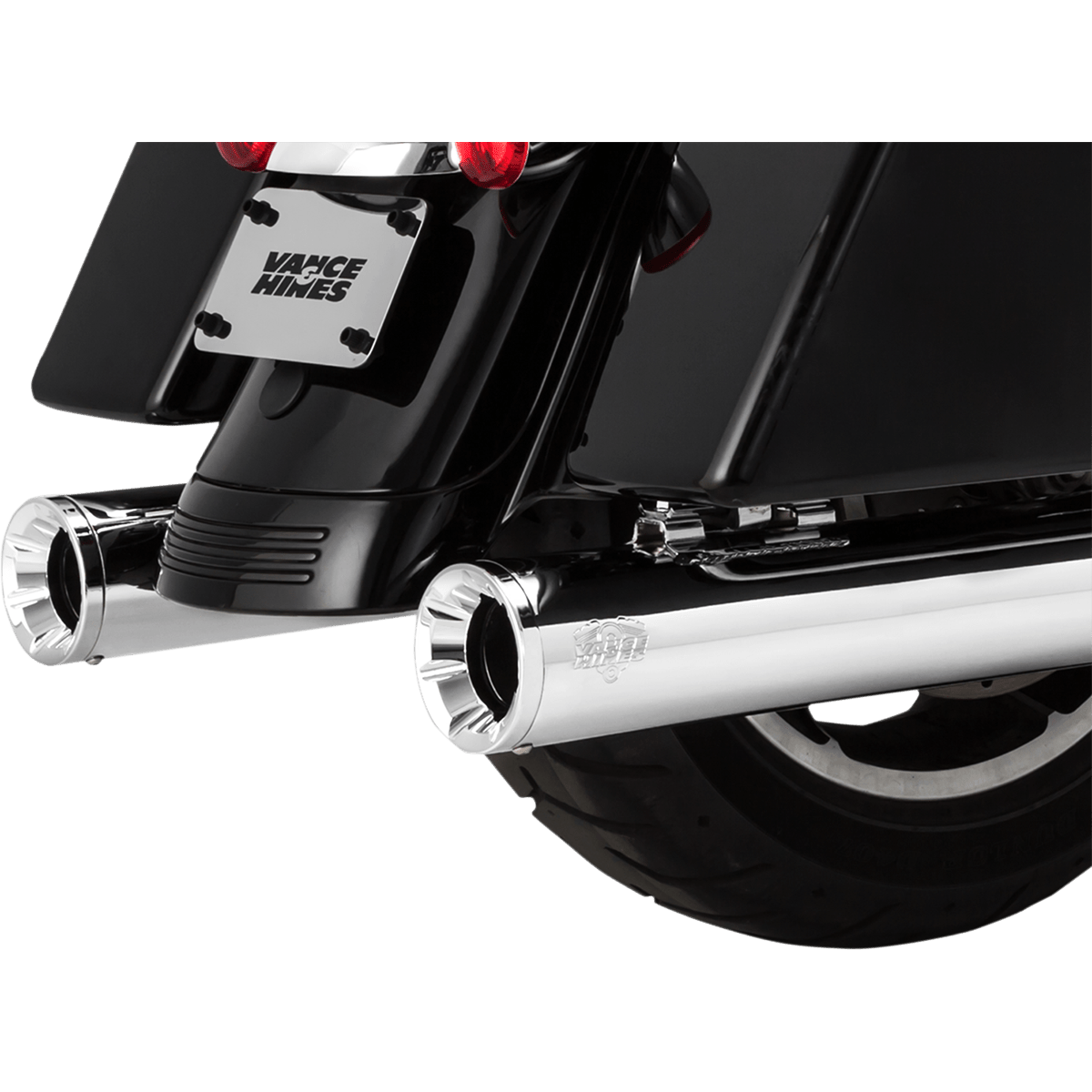 VANCE & HINES Eliminator 400 Slip-On Mufflers Chrome 16714