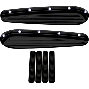 COVINGTONS Turn Signal Eliminators Dimpled Black