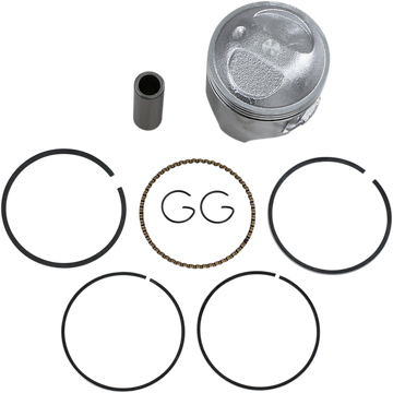 BBR MOTORSPORTS Piston Kit 88cc Super Pro Bore 411HXR5211