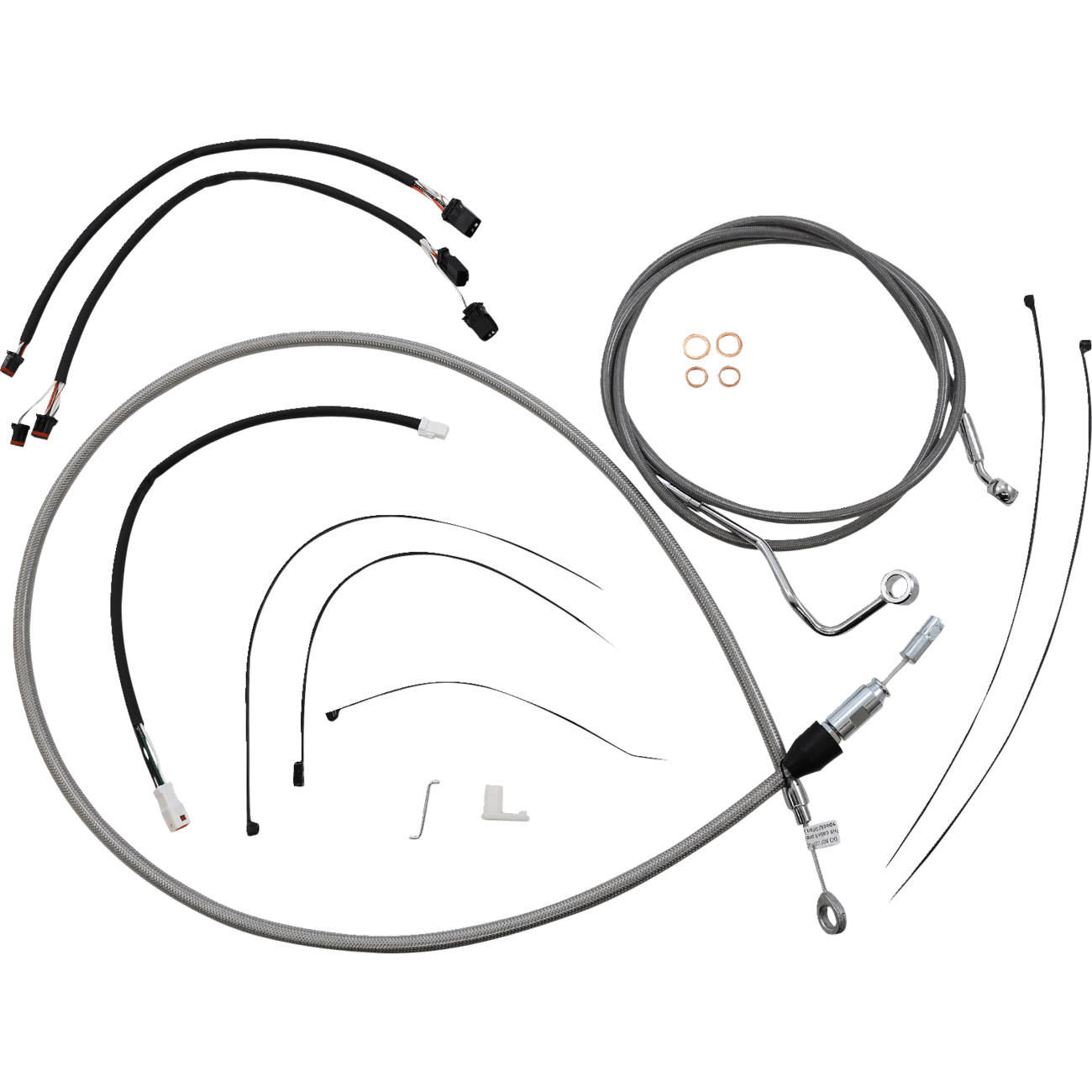 MAGNUM SHIELDING Control Cable Kit XR Stainless Steel/Chrome 5891141