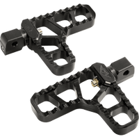 JOKER MACHINE Serrated Heel Pegs Black Indian 08628B