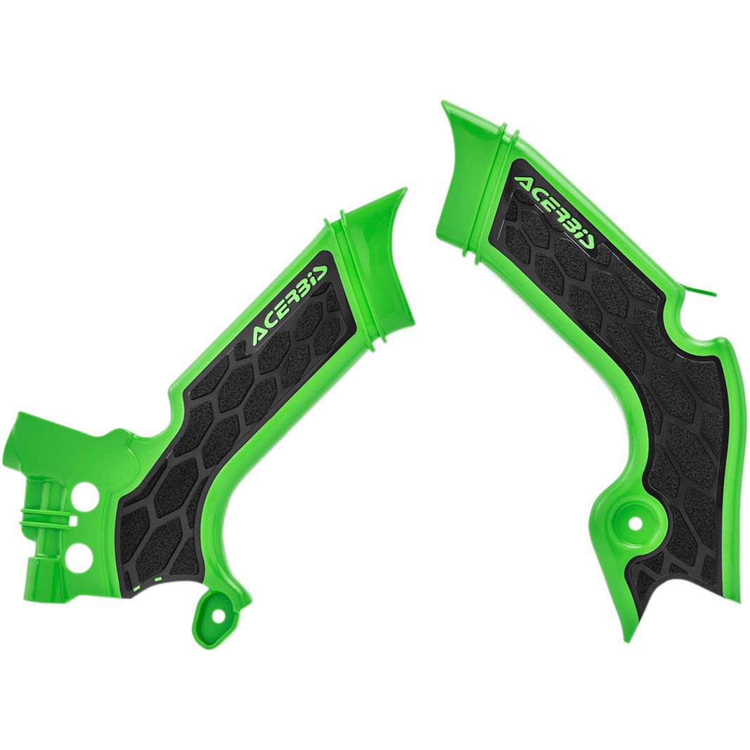 ACERBIS X-Grip Frame Guards Green/Black KX 250/450