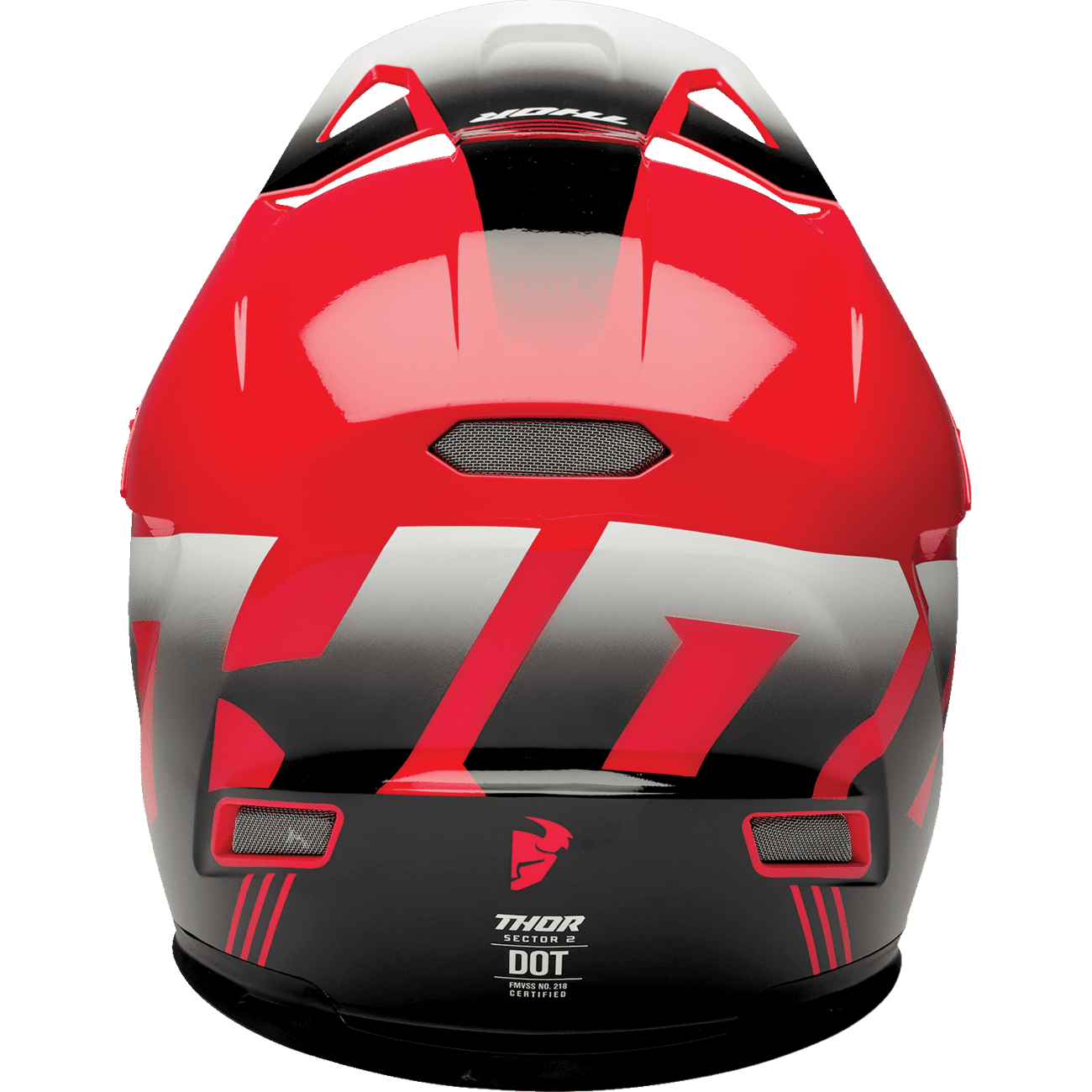 THOR Sector 2 Helmet Carve Red/White Medium