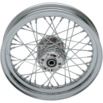 DRAG SPECIALTIES Wheel Laced 40 Spoke Rear Chrome 16x3