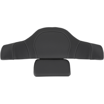 SADDLEMEN Tour-Pak® Backrest Pad Cover Carbon Fiber Black Indian I1407TPACKCF