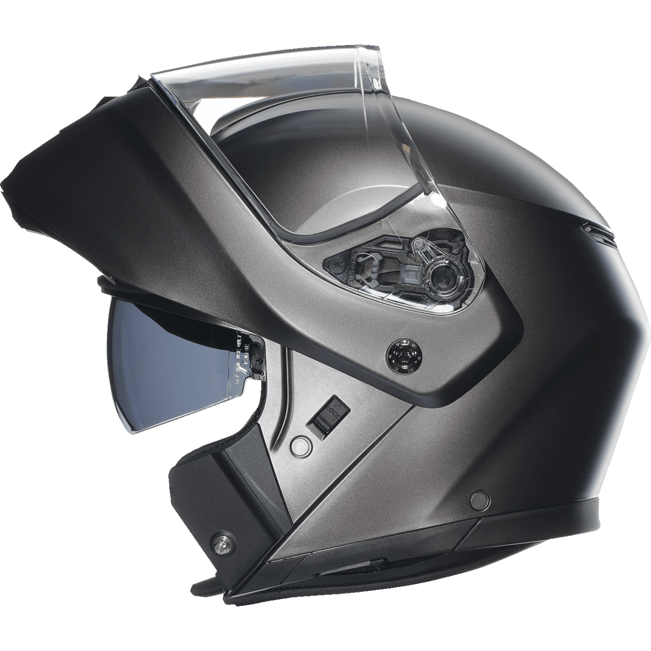 AGV Streetmodular Helmet Matte Gray Small 2118296002009S