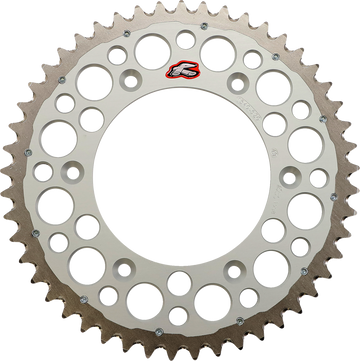 RENTHAL Twinring™ Rear Sprocket 49 Tooth Silver 154052049GPSI