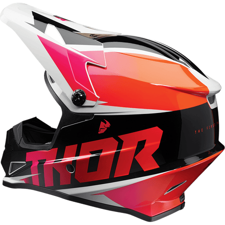 THOR Sector Helmet Fader Orange/Magenta Large