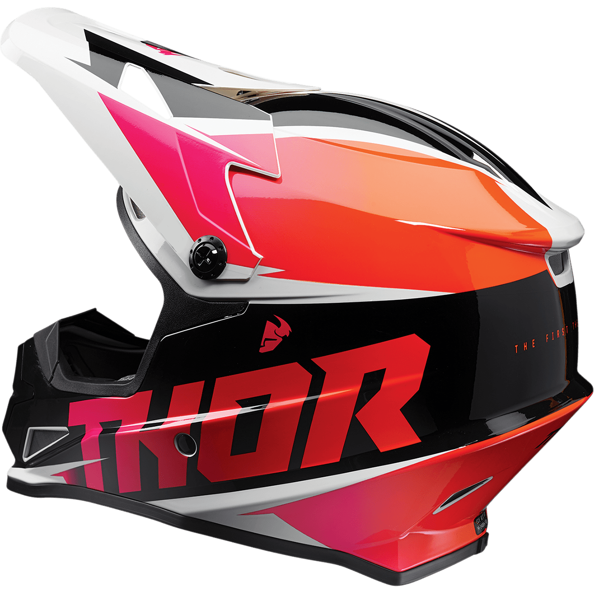 THOR Sector Helmet Fader Orange/Magenta 3XL