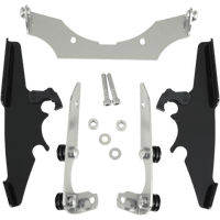 MEMPHIS SHADES Batwing Trigger Lock Mounting Kit Sabre Black MEM8991