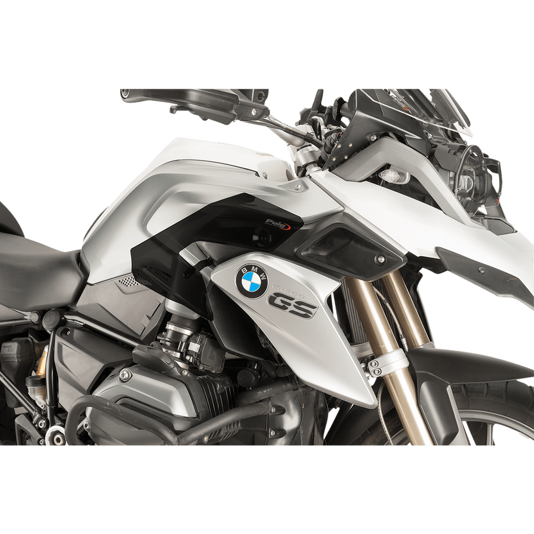 PUIG HI-TECH PARTS Lower Wind Deflectors Dark Smoke R1200GS