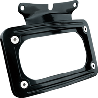 KURYAKYN Curved License Plate Mount Black KUR3149