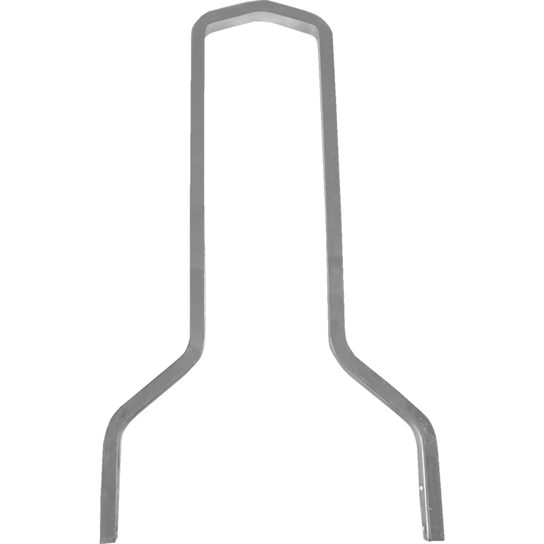 DRAG SPECIALTIES Square Sissy Bar Chrome 15.5" H x 11" W