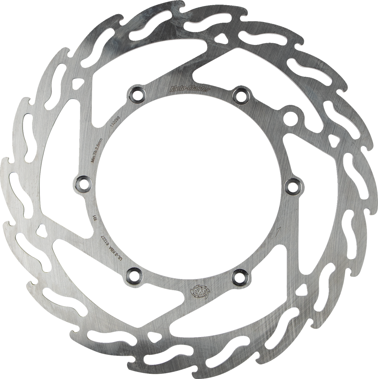 MOTO-MASTER Brake Rotor Front Flame