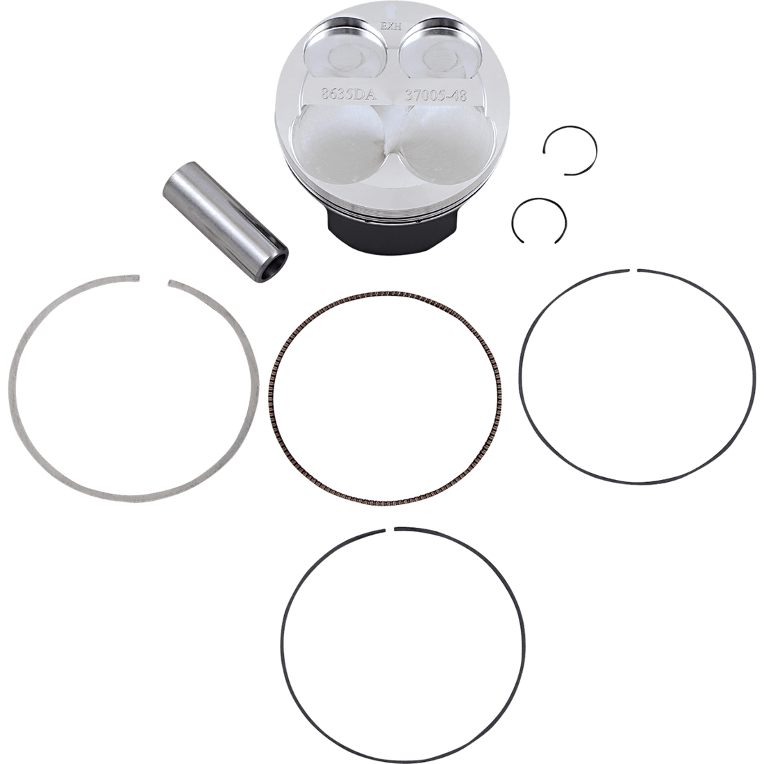 WOSSNER Piston Kit 76.96 mm Kawasaki