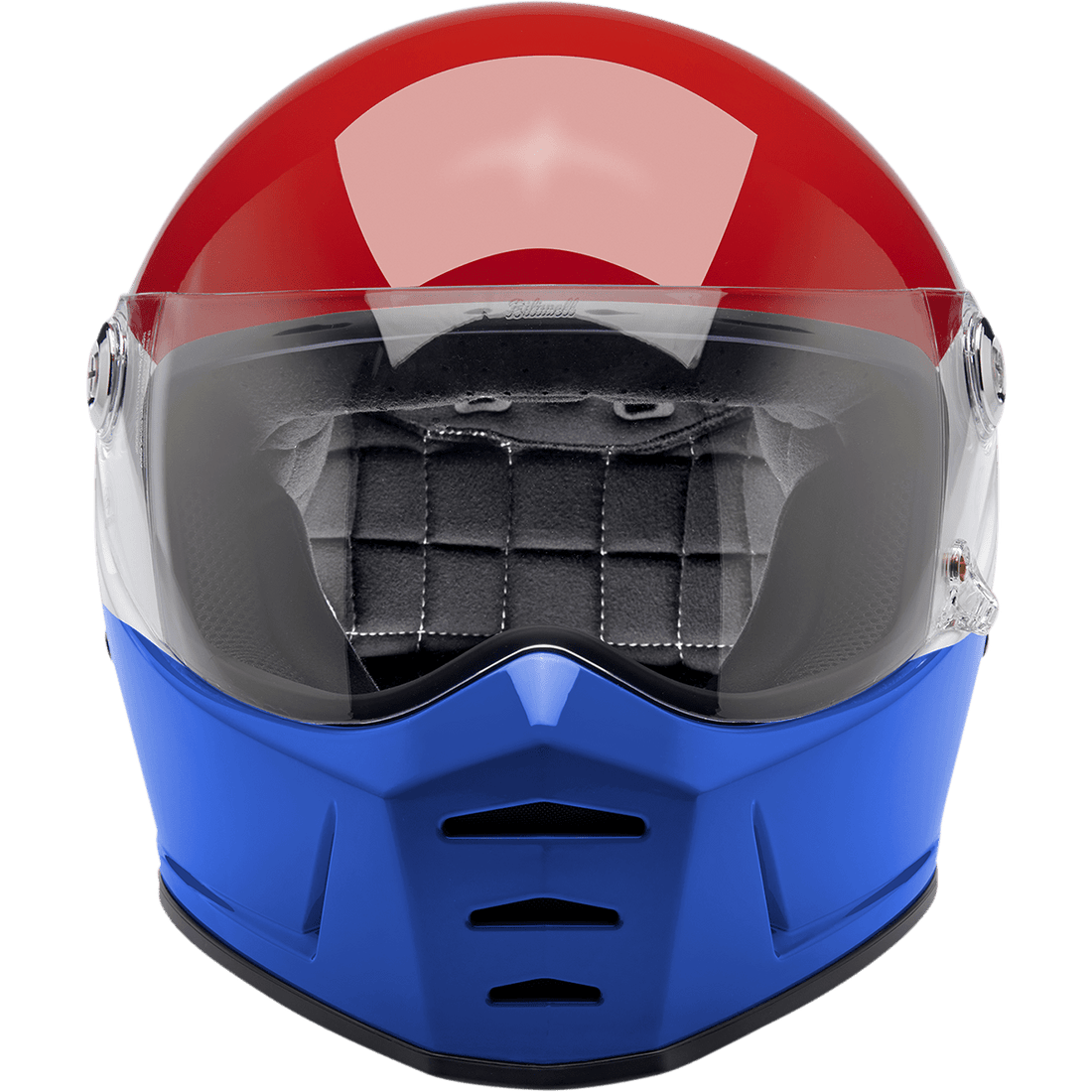 BILTWELL Lane Splitter Helmet Gloss Podium Red/White/Blue Small 1004549102