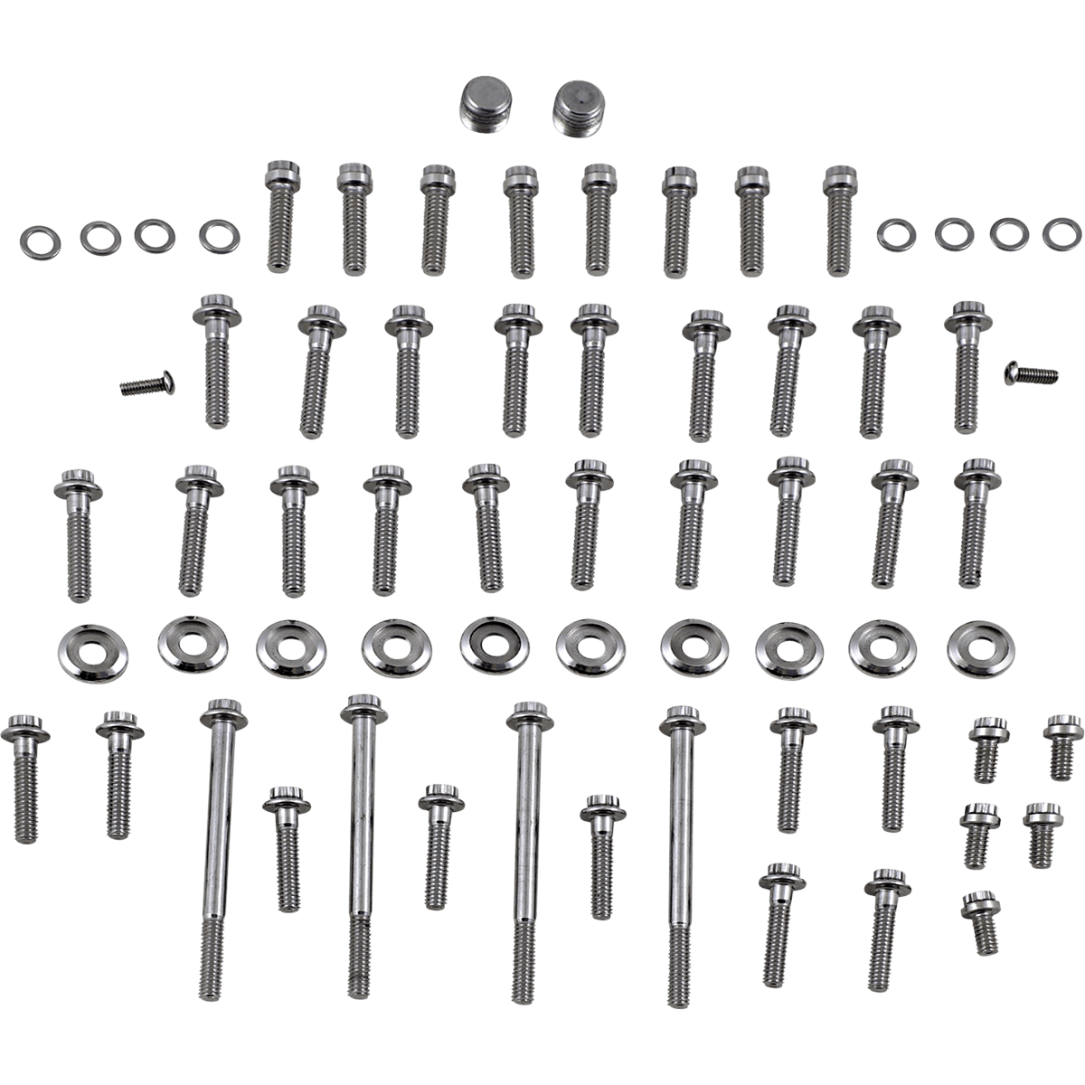 DIAMOND ENGINEERING Fastener Kit Engine/Rocker Box 12-Point Flange Softail PB673S