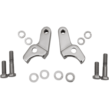 LA CHOPPERS Rear Lowering Kit Chrome '18+ FL LA759006