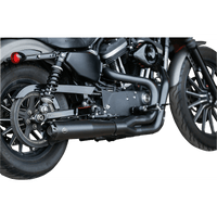 S&S CYCLE 2:1 Black Exhaust for '07-'13 XL 5500951