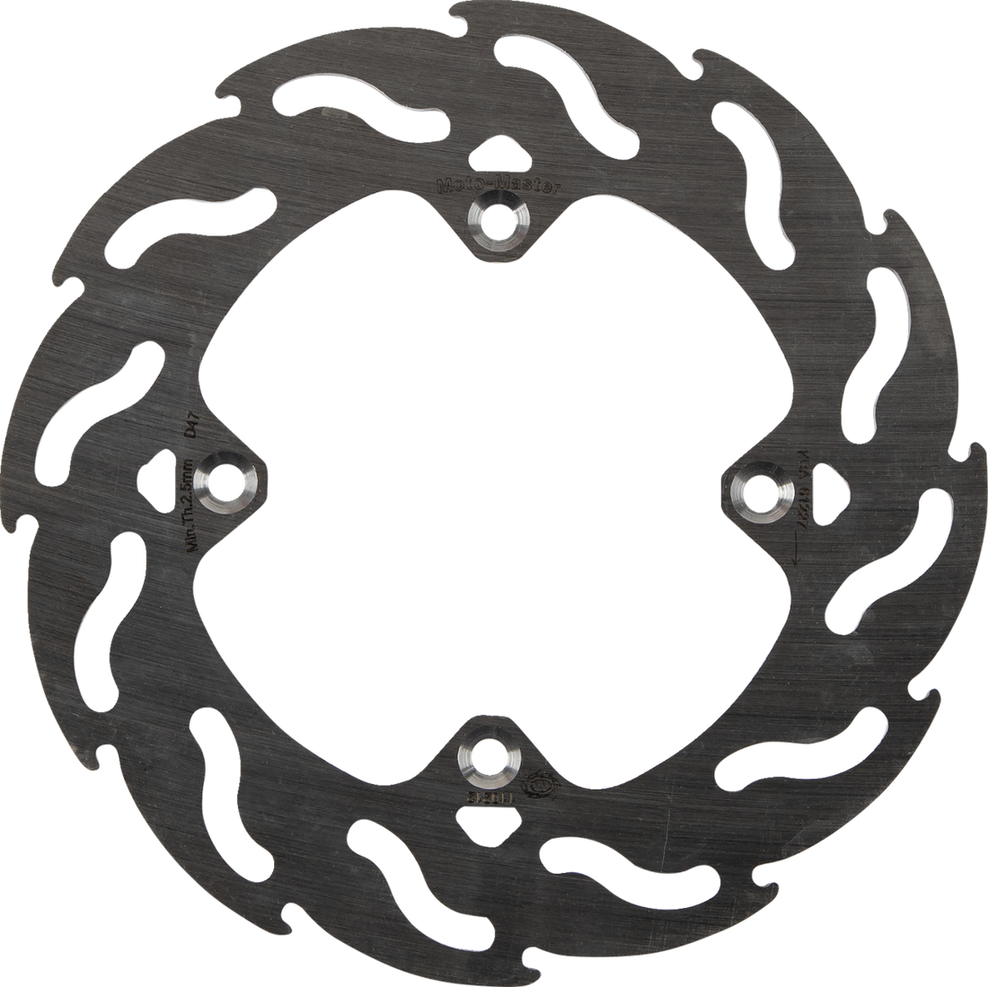 MOTO-MASTER Brake Rotor Rear Flame 110212PU