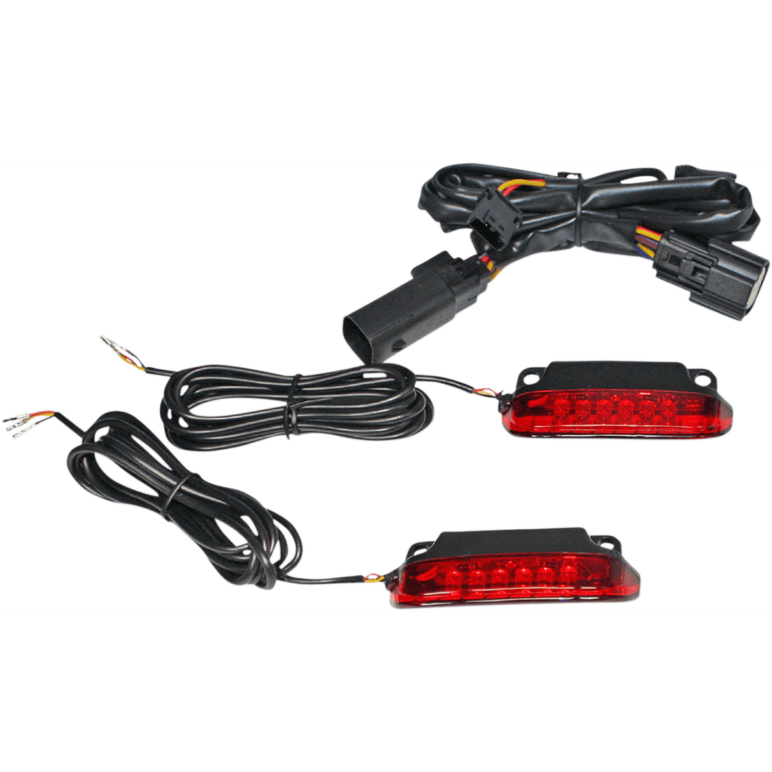 CUSTOM DYNAMICS Luggage Rack Light Bar Red