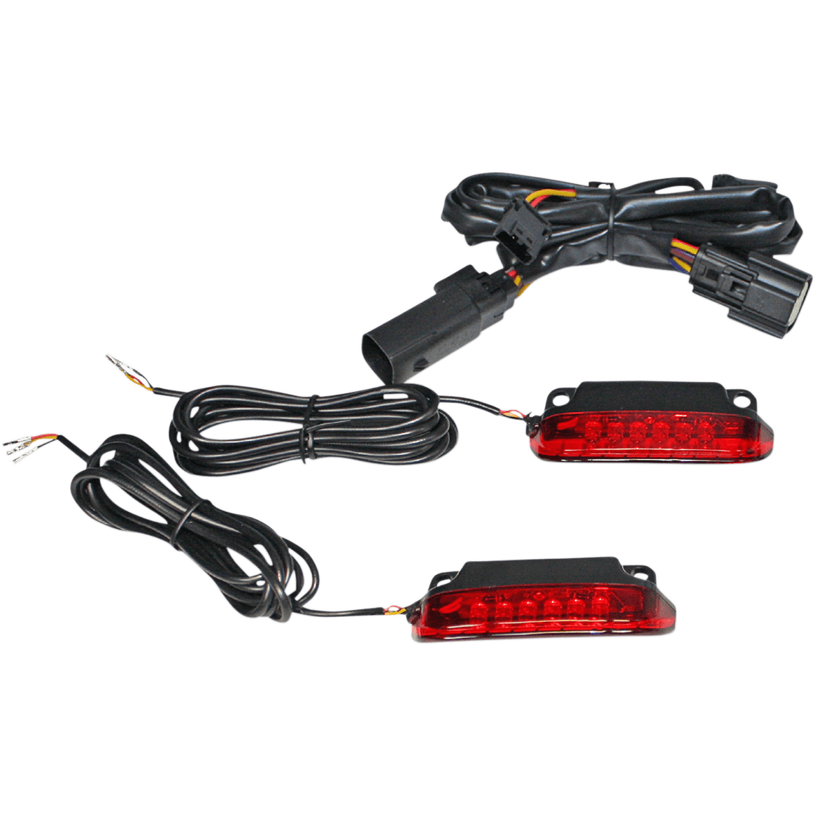 CUSTOM DYNAMICS Luggage Rack Light Bar Red