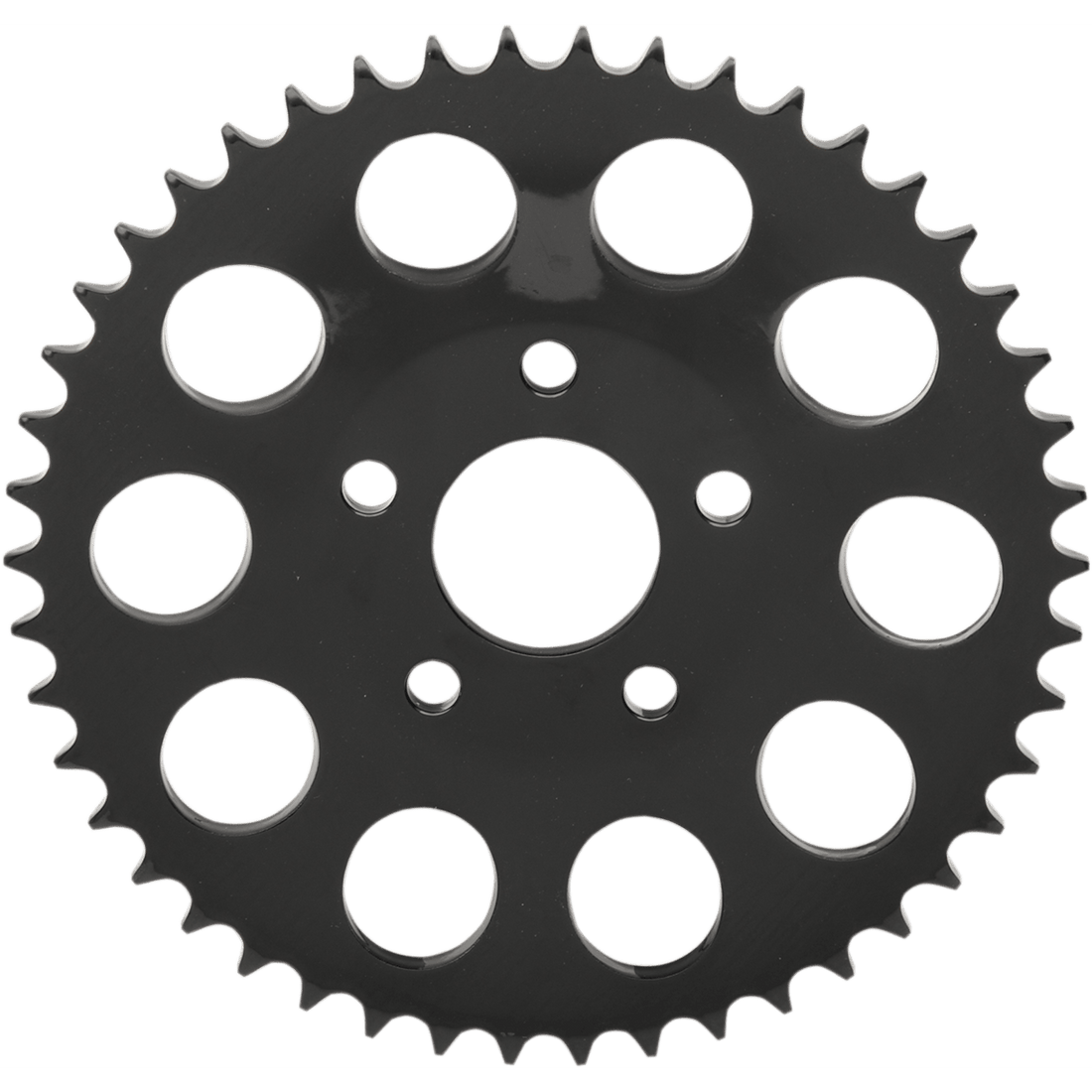 DRAG SPECIALTIES Rear Sprocket Black Dished 46 Tooth