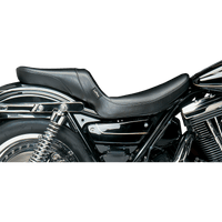 LE PERA Daytona 2-Up Seat Without Backrest Smooth Black FXR L547S