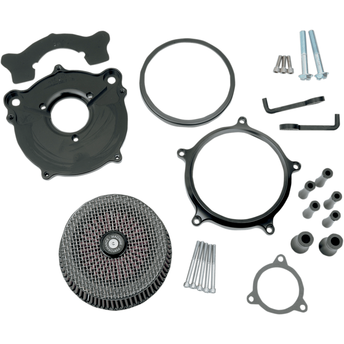 PERFORMANCE MACHINE PM Super Gas Air Cleaner Kit Black 02062149B