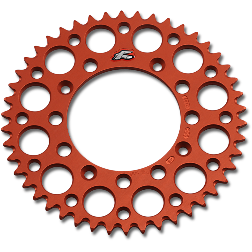 RENTHAL Rear Sprocket Orange 46 Tooth 441U52046GPOR