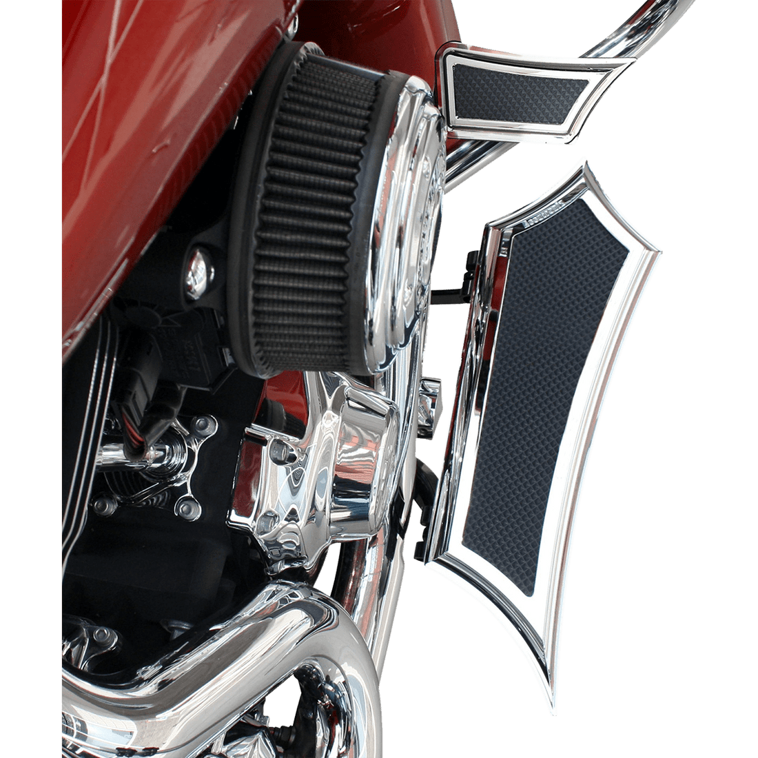 ACCUTRONIX Rear Brake Pedal Cover Chrome FLBPIC