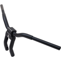 LA CHOPPERS Handlebar Kage Fighter Pullback 9" Matte Black LA733606M